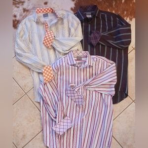 THOMAS DEAN (3) Shirts sz XL